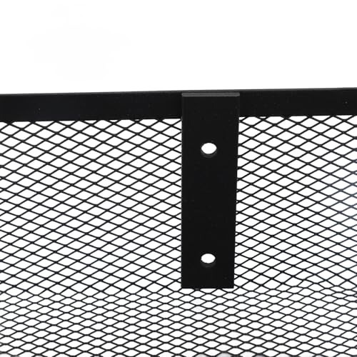 Haofy Under Desk Cable Management Tray Carbon Steel Mesh Organizer with Tool Free Clamp Installation Fits 1.2 Inch Thick Desks for Office Home Workstations Gaming Stations Reduces