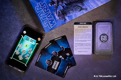 Asmodee Star Wars UNLOCK! The Escape Game - Embark on Epic Escape Room Adventures in a Galaxy Far, Far Away, Cooperative Game for Kids & Adults, Ages 10+, 1-6 Players, 1 Hour Playtime
