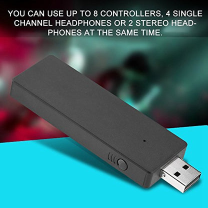 Wireless Receiver for Gamepad, One USB Game Controller Receiver Using on PC
