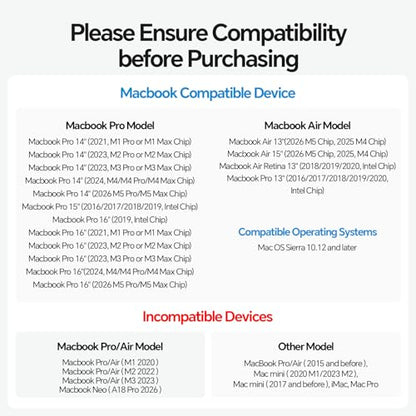 11-in-2 USB C Docking Station Dual Monitor 4K@60Hz for for M5/M4/M3 Pro/Max | PULWTOP MacBook Docking Station with 2 HDMI, Vertical Stand Dock, PD, Ethernet, SD/TF, 10Gbps USB A/C, USB 2.0, Audio- Silver - color: Silver