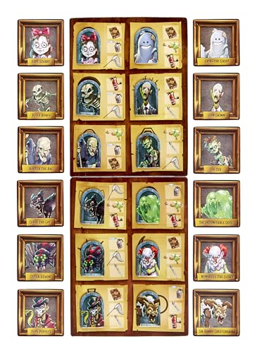 Micro Games of America™ Finders Creepers Board Game an App-Vanced™ Game – Hunt Digital Monsters with Your Phone, 2-4 Players, Ages 8+