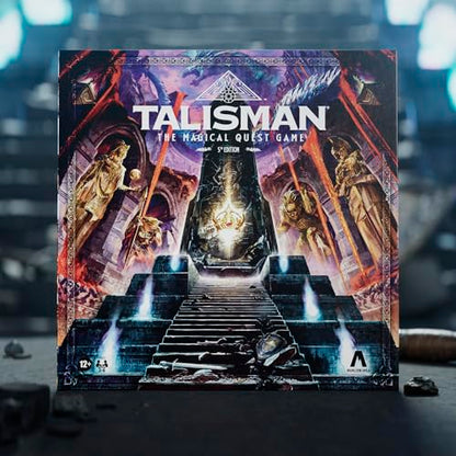 Avalon Hill Talisman: The Magical Quest Board Game, 5th Edition | Fantasy Tabletop Adventure Games | Ages 12 and Up | 2 to 6 Players | Roleplaying Strategy Games - style: Talisman