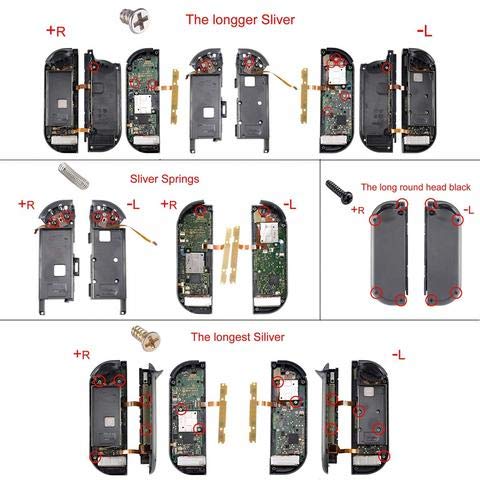 eXtremeRate DIY Full Set Buttons for Nintendo Switch & Switch OLED, Chrome Green Glossy Replacement Buttons for JoyCon, ABXY Direction Keys SR SL L R ZR ZL + - Home Capture Trigger Buttons Springs - color: Chrome Green