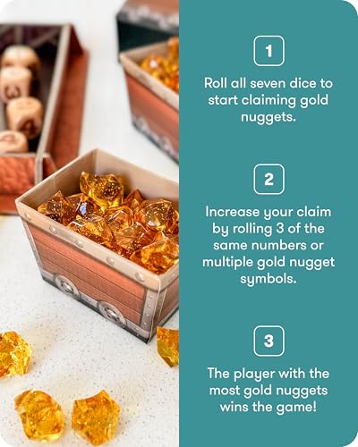 SimplyFun My Mine - Engaging Dice Based Probability & Strategy Game to Learn and Master Outcome Prediction, Fun Educational Experience for 2-6 Players, Suitable for Ages 6 and Up - style: My Mine