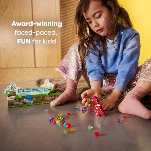 HABA Dragon's Breath Board Game - Award- Winning Board Games for Family Night and Exciting Tabletop Adventures for Dragon Fans Ages 5 and Up