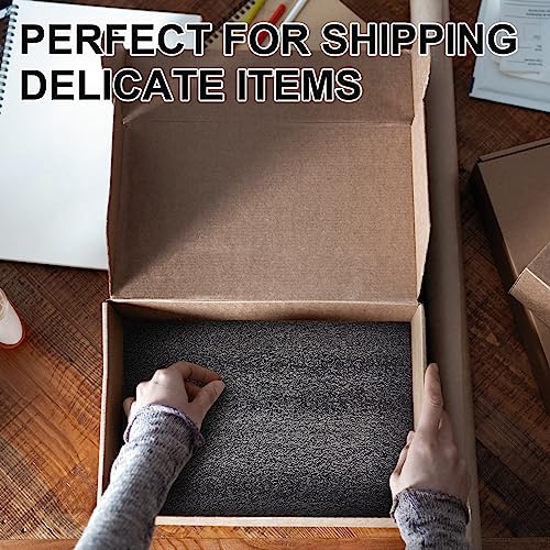 Frienda 12 Pcs 12" x 8" x 0.5" Polyethylene Foam Sheet Thick Black Packing Foam Padding Customizable PE Board Cushion Inserts for Cases Craft Shipping Moving DIY Projects Toolbox Storage - size: 12 x 8 x 0.5 inches