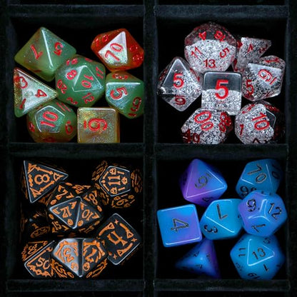 1985 Games Fright Night Dice Bag - Wide Range of Patterns for Gaming, Role Playing, Table Games (Pack of 6) - color: Fright Night, size: Pack of 6