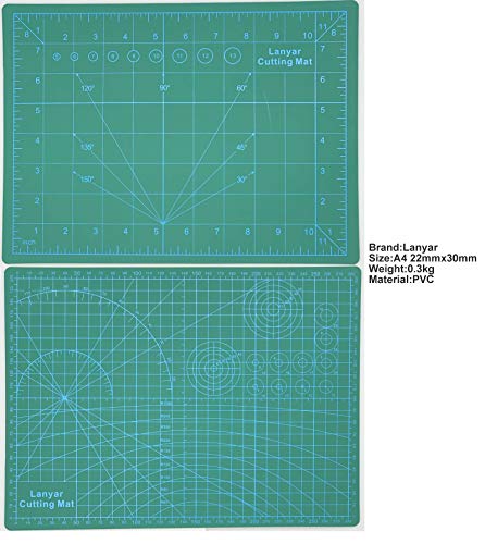 Gundam Model Builder's Cutting Mat 12"x9"(A4) - size: 12"L x 9"W