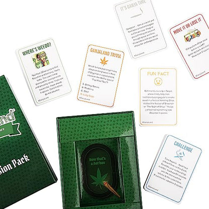 WHAT DO YOU MEME? Ganjaland EXPANSION Pack - 90 New Cards for The Epic Stoner Ganjaland Core Game - style: Expansion Pack #1