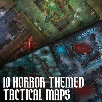Dungeons & Dragons Ravenloft: The Horrors Within - Map Pack | D&D Accessories - style: Map Pack
