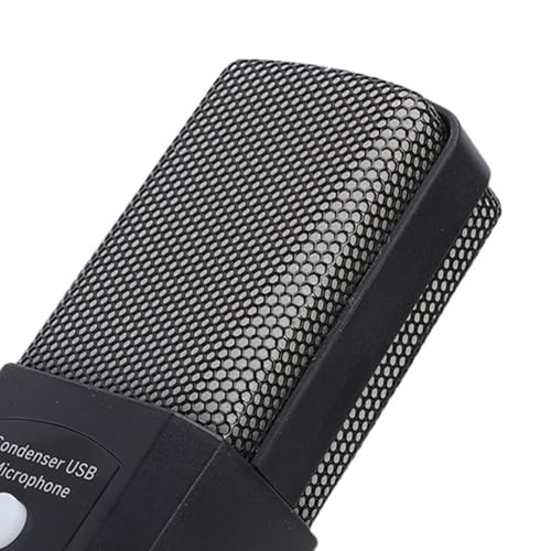 Fabater RGB USB Condenser Microphone for PC Gaming, HighFidelity Sound Recording with Adjustable Stand, Ideal for Streaming and Voice Memos, Portable Design