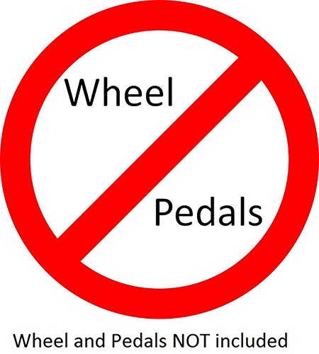 Wheel Stand Pro SuperG Wheel Stand with RGS shifter mount Compatible With Logitech G29 G923 G920 G27 G25 Wheels, Deluxe, Wheel and Pedals Not included.