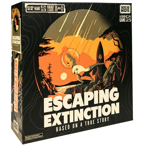 Spin Master Games, SolidRoots Escaping Extinction, Cooperative Strategy Board Game from the Makers of Mind The Gap, for Kids & Family, 1-4 Players, for Ages 12 & Up