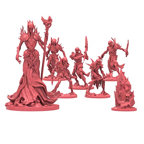 Steamforged Games: Godtear the Board Game (Eternal Glade Starter Set) | 2-Player Tabletop Skirmish, Includes Nia and Morrigan, 3 Quartzlings, 5 Cold Bones, Battlefield, Dice, Tokens, (2 Players) - style: Eternal Glade Starter Set
