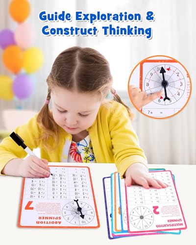 D-FantiX Magnetic Addition Multiplication Game Board | Math Games for Kids 8-12, Math Manipulatives for Elementary School, Montessori Learning Toys for Homeschool Classroom