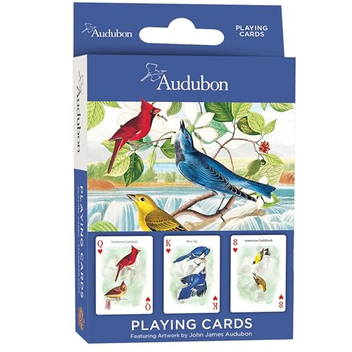 MasterPieces Officially Licensed Audubon Playing Cards - 54 Card Deck for Adults - style: Audubon