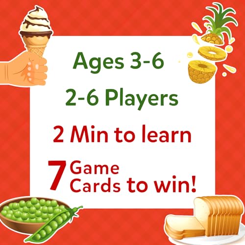 Skillmatics Guess in 10 Junior Food We Eat for Kids, Boys, Girls, and Families Who Love Card Games, Board Games and Educational Toys, Travel Friendly, Gifts for Ages 3, 4, 5, 6 - style: Junior Food We Eat!
