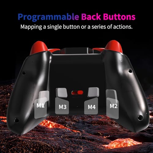 COIORVIS Switch Controllers Compatible with Switch2/Switch/Lite/OLED/Steam Deck/Android/IOS, Programming Wireless Pro Controller with Motion Control, Vibration, Wake-up, Turbo, Screenshot