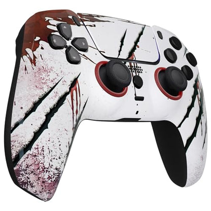 MODDEDZONE M Series Custom controller for PS5 - Wireless, OEM-Quality Custom Designs for Playstation 5 Controller- Diverse & Unique Styles for Enhanced Gaming (Wild Attack) - color: Wild Attack