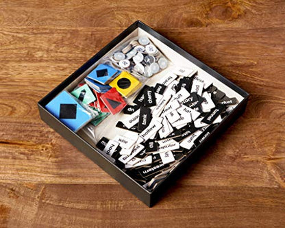 Haiclue | Fast-Paced Board Game for 2-12 Players | Combine Word Tiles to Create Clues | Creative Activity for Adults or Families | Two Player Cooperative or Multiplayer Competitive Party Game
