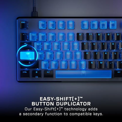 Turtle Beach Vulcan II TKL Pro Hall-Effect Mechanical RGB Gaming Keyboard | Magnetic Switches, Adjustable Actuation, Customizable RGB Keys, Rapid Trigger, Swappable Keycaps, Tenkeyless, White - color: Black