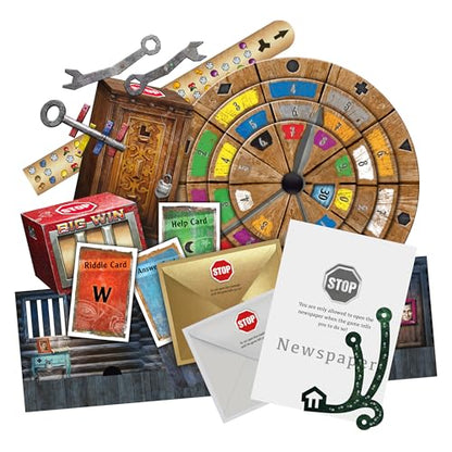 EXIT: The Return to The Abandoned Cabin | EXIT: The Game - A Kosmos Game | Family-Friendly, Card-Based at-Home Escape Room Experience | Collaborative for 1 to 4 Players, Ages 12+ - style: Return to the Abandoned Cabin