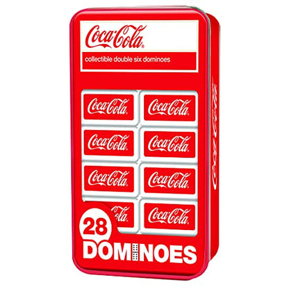 MasterPieces Tile Games - Coca-Cola Picture Dominoes 28 Piece Set - style: Picture Dominoes
