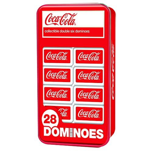 MasterPieces Tile Games - Coca-Cola Picture Dominoes 28 Piece Set - style: Picture Dominoes