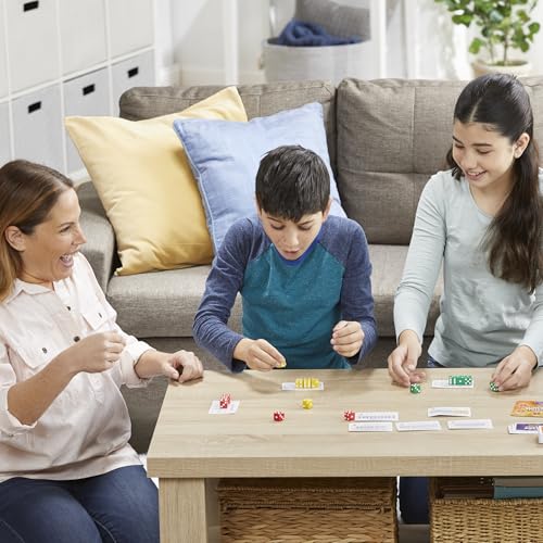 Hasbro Gaming Yahtzee Frenzy Dice & Card Game, Fast-Paced Dice Game, Card Games for Families and Kids, Easy to Learn Family Games, for 2 to 4 Players, Ages 8 and Up