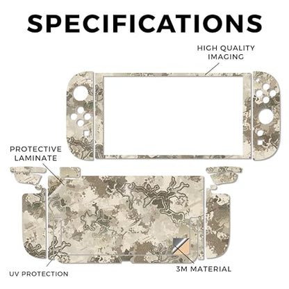 Glossy Glitter Gaming Skin Compatible with Nintendo Switch 2 Console Only - Viper Western - Premium 3M Vinyl Protective Wrap Decal Cover - Easy to Apply | Crafted in The USA by MightySkins - color: Viper Western, size: Switch 2 Console Skin Only, style: G