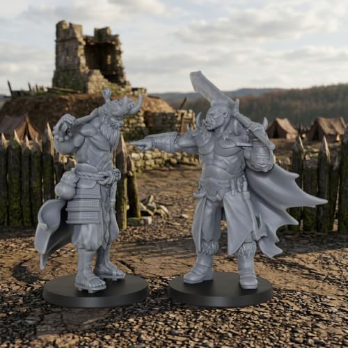 28mm Tabletop RPG Game Minis Figurine Berserker DND Miniature AS1025 | 1:56 scale fantasy Rpg Figure; high-detail tabletop unpainted miniatures for ttrpg and miniature game custom painting.