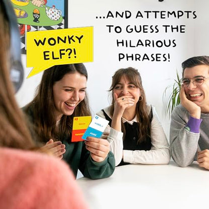 Lucky Egg Sorry What Family Edition, Lip Reading & Headphone Challenge Game | Age 8+, 100 Cards, 1 Pair of Headphones, 1 Charging Cable, 40,000 Word Phrase, Party Games for Game Night - style: Family Edition (Age 8+)
