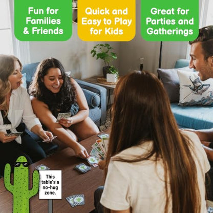 What's The Point? The Cactus Card Game - A Fun and Strategic Game for Families, Perfect for Family Play Night, Easy to Learn, Portable for Travel, and Ideal for Players of All Ages