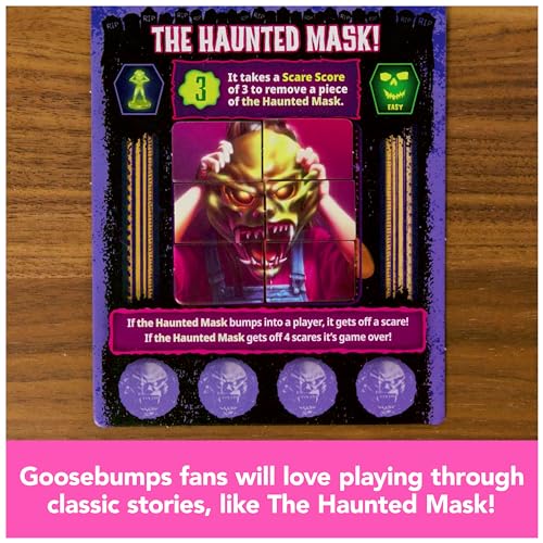 Goosebumps The Game, The Spooky Childrens Books Series Now a Scary Fun Monster Board Game for Ages 8 & Up