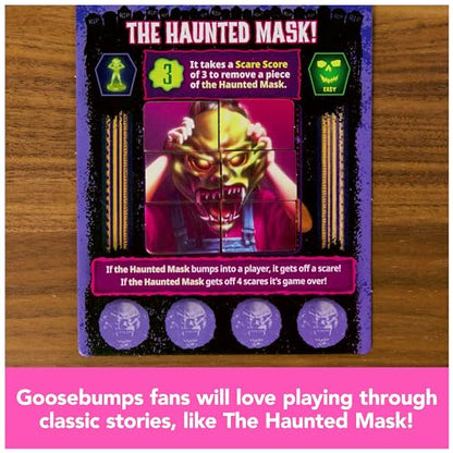Goosebumps The Game, The Spooky Childrens Books Series Now a Scary Fun Monster Board Game for Ages 8 & Up