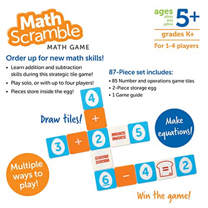Learning Resources Math Scramble Game