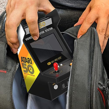 My Arcade Atari Micro Player Pro: 100 Arcade Games, 6.8" Portable Game | Retro Gaming, Atari 2600, Arcade Classics - style: Atari