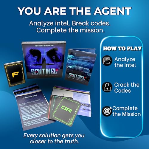 Murder Mystery Escape Room Board Game for Adults | Sentinel