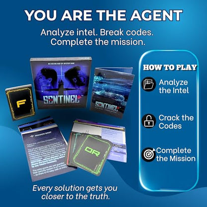 Murder Mystery Escape Room Board Game for Adults | Sentinel