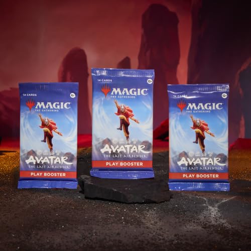 Magic: The Gathering | Avatar: The Last Airbender Bundle | Includes 9 Play Boosters, 30 Lands, 1 Foil Alt-Art Promo Card + Exclusive Accessories | Collectible Trading Card Game