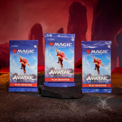 Magic: The Gathering | Avatar: The Last Airbender Bundle | Includes 9 Play Boosters, 30 Lands, 1 Foil Alt-Art Promo Card + Exclusive Accessories | Collectible Trading Card Game