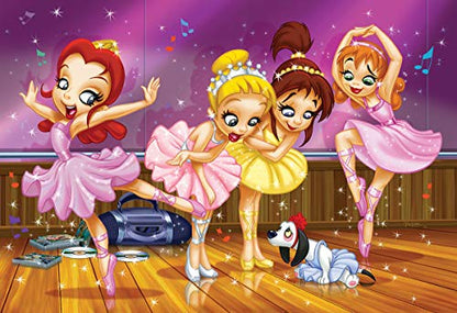 Ballet - Go Girls Go! - size: 100 Piece Puzzle, style: EuroGraphics Ballet Go Girls Go! Puzzle (100-Piece)