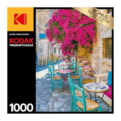 RoseArt - Kodak Premium - Village Areopoli - 1000 Piece Jigsaw Puzzle for Adults - style: Village Areopoli