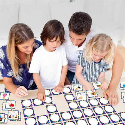 Hebayy Memory Matching Game, 72 PCS Grade K Sight Words Matching Cards for Kids, 36 Pairs Memory Cards, Educational Toy for Children to Learn Sight Words - style: Sight Words-B