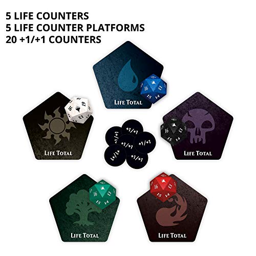 Magic: The Gathering Magic Game Night | Card Game for 2-5 Players | 5 Decks | 5 Dice | Accessories