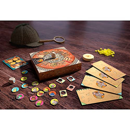 HABA Inspector Mouse: The Great Escape - Detective Board Games for Family Night, Cooperative Memory Games for Ages 5+, Includes 3D Playing Board with Fun Sounds