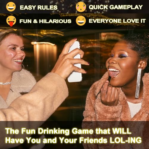 The Ultimate Drinking Card Game for Party Night - Drinking Game for Adults for Game Nights, Pregame, Couple Games, Bachelorette Party Games