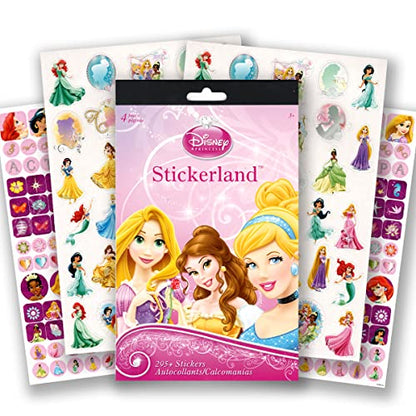 Disney Princess Coloring Book and Sticker Activity Set for Kids - Bundle with Princess Books, Princess Imagine Ink, Stickers, and More – Featuring Cinderella, Rapunzel, Ariel, Belle and More