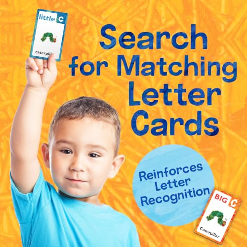 Briarpatch, The Very Hungry Caterpillar Spin & Seek ABC Game, Based On Board Books By Eric Carle, Preschool Learning For Kids
