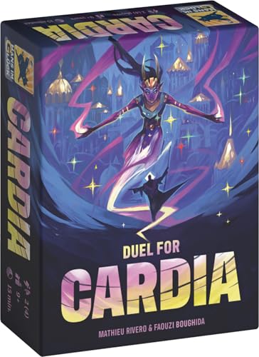 Duel for Cardia Card Game | Thrilling Strategy Card Game of Magic and Intrigue, Fun for Family, Kids & Adults, Ages 9+, 2-4 Players, 15 Mins